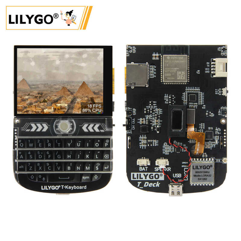 LILYGO ® T-Deck ESP32-S3 LoRa Module 2.8-inch Touch Screen WiFi ...