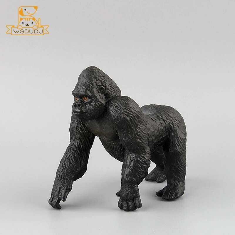 Realistic Chimpanzee Figure Primate Animal Gorilla Model Wildlife ...