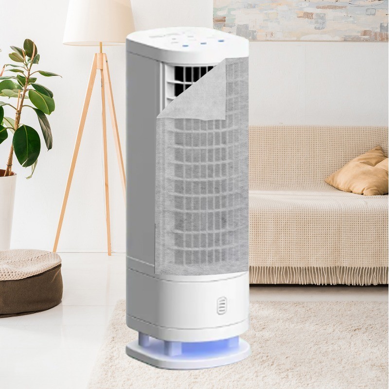 50Pcs Air Conditioner Filter Paper - Cuttable Filter Net Paper - Air ...