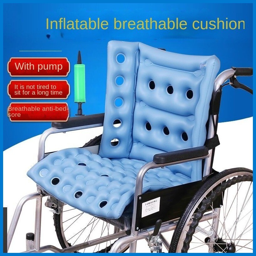 PVC Air Inflatable Cushion Seat Pad Mat Wheelchair Home School Office ...