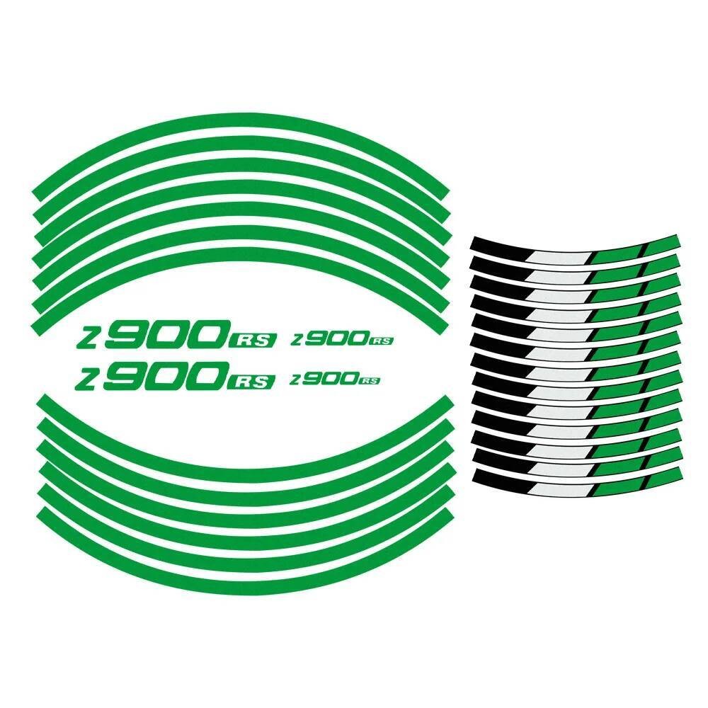 Rim Z900RS Stickers Motorcycle Accessories Wheel Stripe Decal Front ...