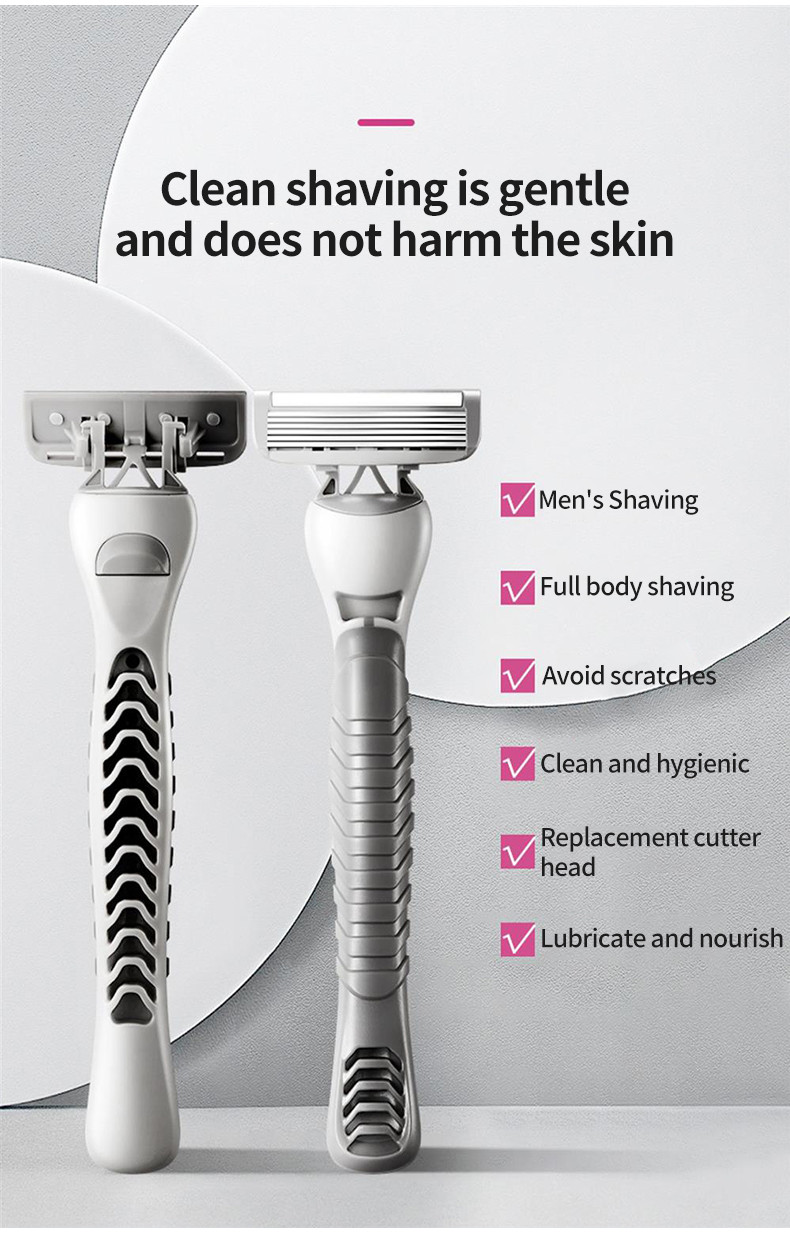 Razor Classic 6 Layer Safety Razor for Mens Shaving&Womens Hair Removal ...
