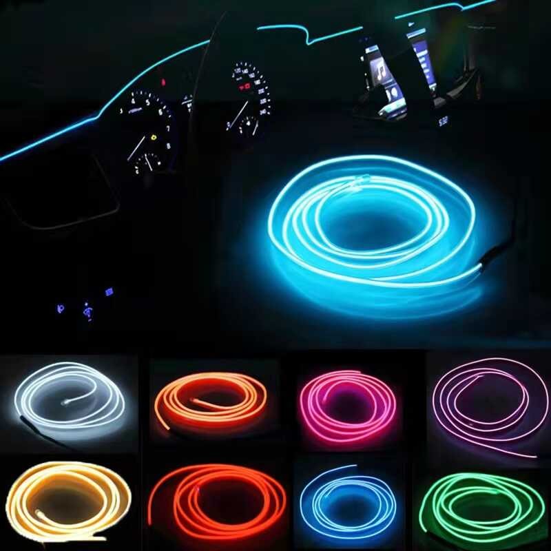 COD LED Light Strip Jhsgd M Neon Interior Lighting Strips Auto Garland ...