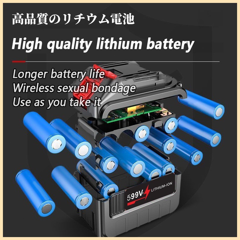 Blower Cordless Continuously Viable Lithium-Ion Air Blower Rechargeable ...