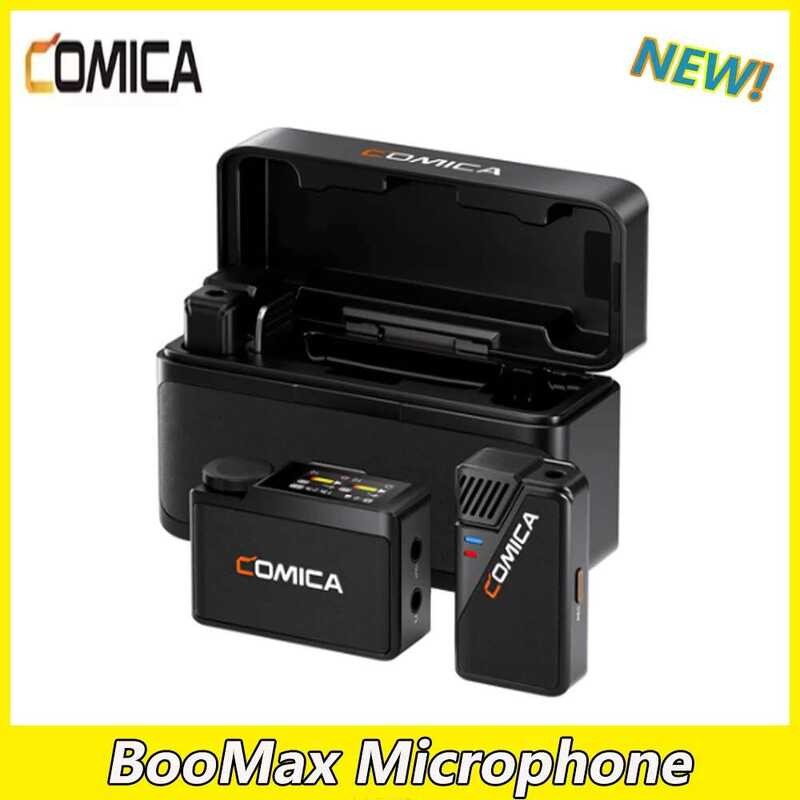 COMICA BooMax Draadloze Lavaliermicrofoon – 32-bit Float, 2,4 GHz, Met 32 GB Geheugen En Touchscreen
