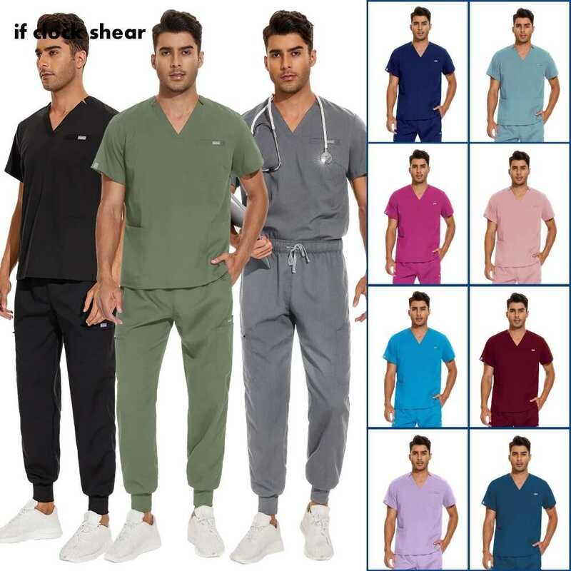 Tt Medical Men Uni Hospital Surgical Suits Dental Cic Doctor Scrubs ...