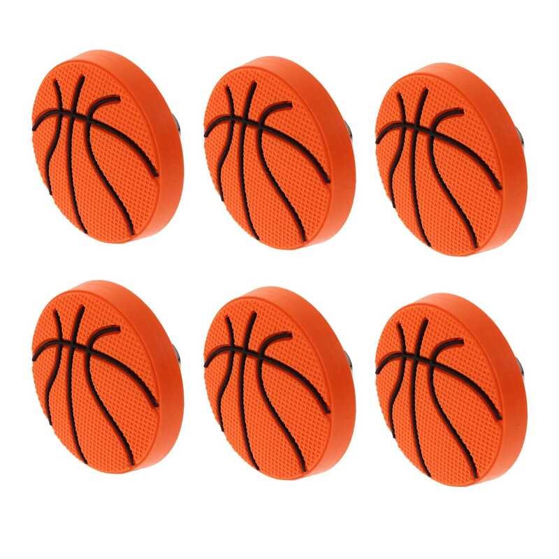 6Pcs Basketball Pattern Handle Child Drawers Knobs Zinc Alloy ...