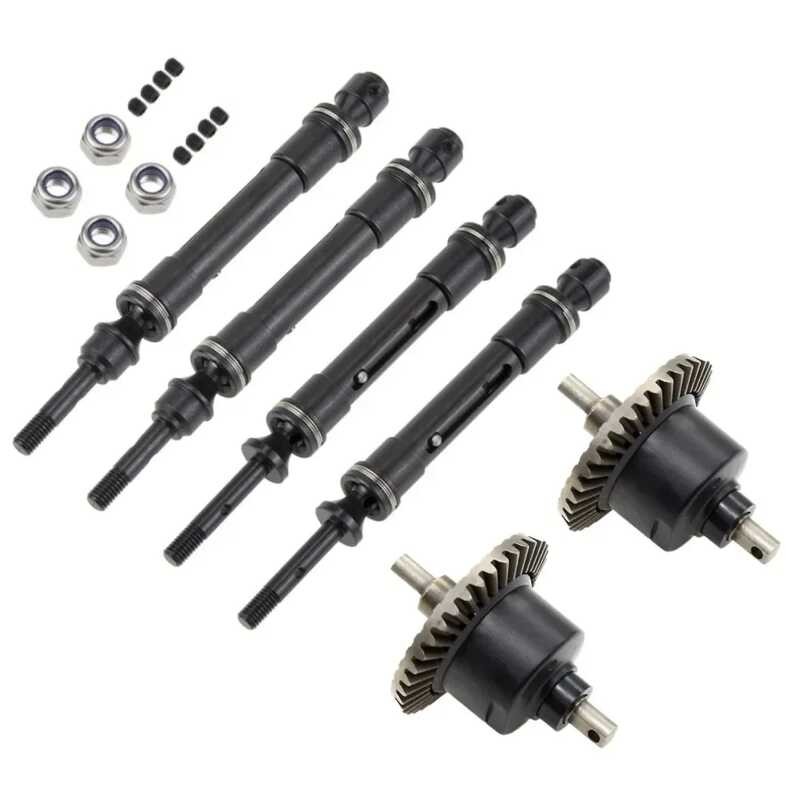Gear Differential Assembly Drive Shaft Metal Upgrade For Trx Slash 4X4 ...