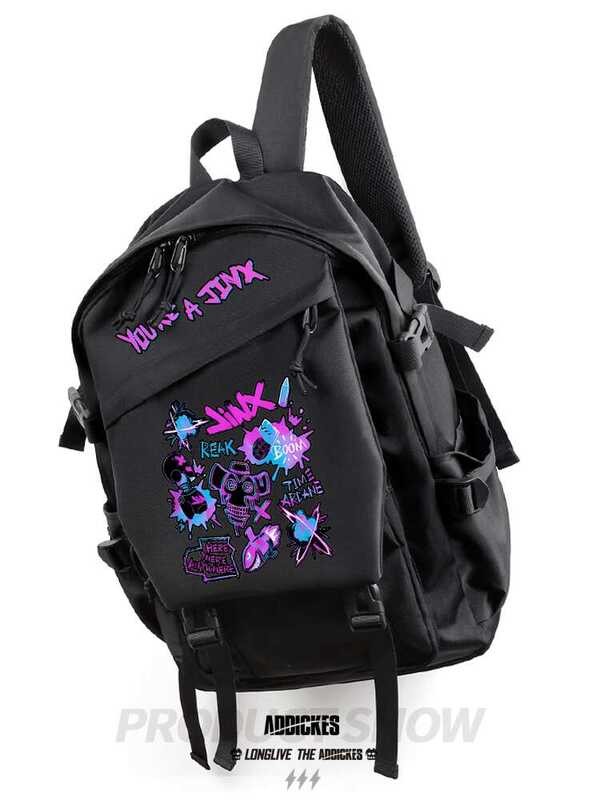 W LOL League Legends Battle Of Two Cities Merchandise Jinx Fan Merch ...