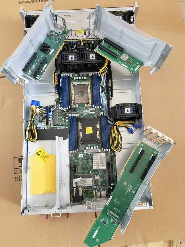Supermicro SYS-2029GP-TR 6-Port GPU Graphics Card 2U Server Gold Silver ...