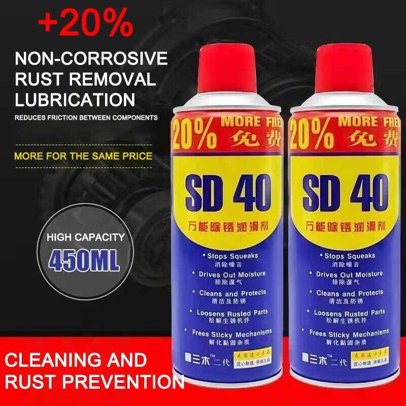 450Ml Multi-Use Rust Remover Spray - Penetrating Oil, Anti-Rust ...