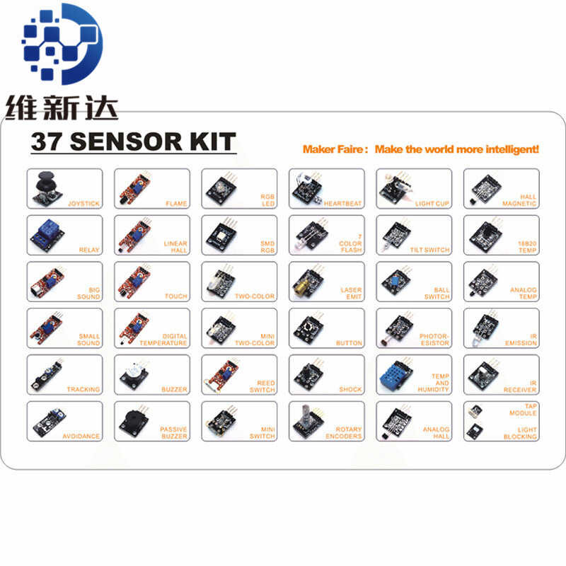 Sensor kit, sensor set, 45 models, 37 types of sensors, 37 types of ...