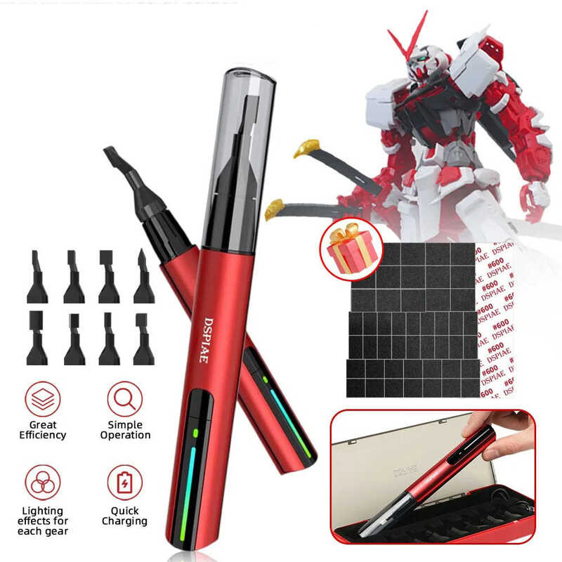 Momihoom Reciprocating Sander,USB Quick Charging Electric Sanding Pen Mini Pen Sander With Sanding Head