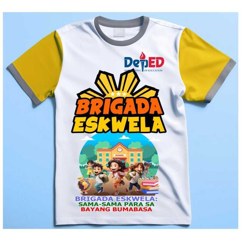 2025 BRIGADA ESKWELA SUBLIMATED COMBI SHIRTS DESIGN UNISEX | Shopee ...
