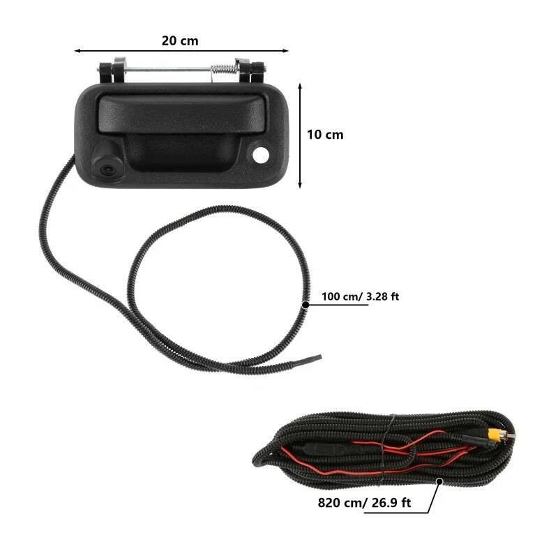 thumbnail interactive-video image 1 of Tailgate Handle Backup Camera For Ford F-150 (2004-2014) & F-250/F-350/F-450 (2008-2014) 1 of 4