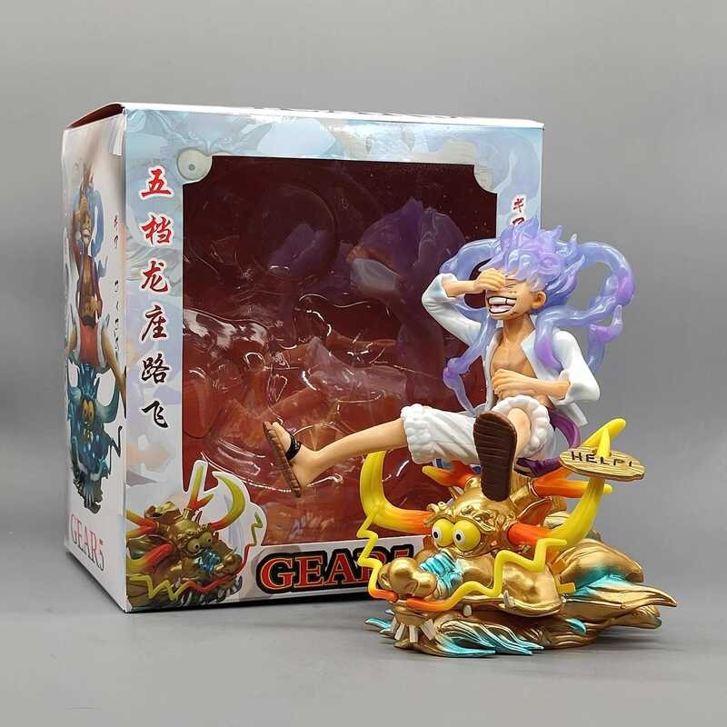 One Piece King Monkey D. Luffy Gear Fifth Dragon Katakani Sitting Pose ...