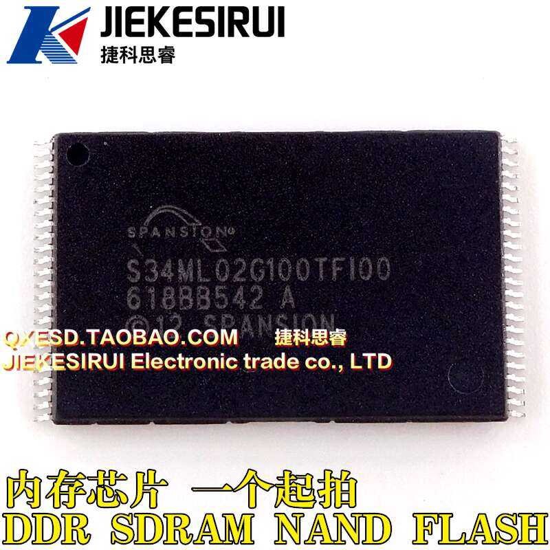S34ML02G100TFI00 Storage 256MB NAND FLASH Flash Memory Chip ...