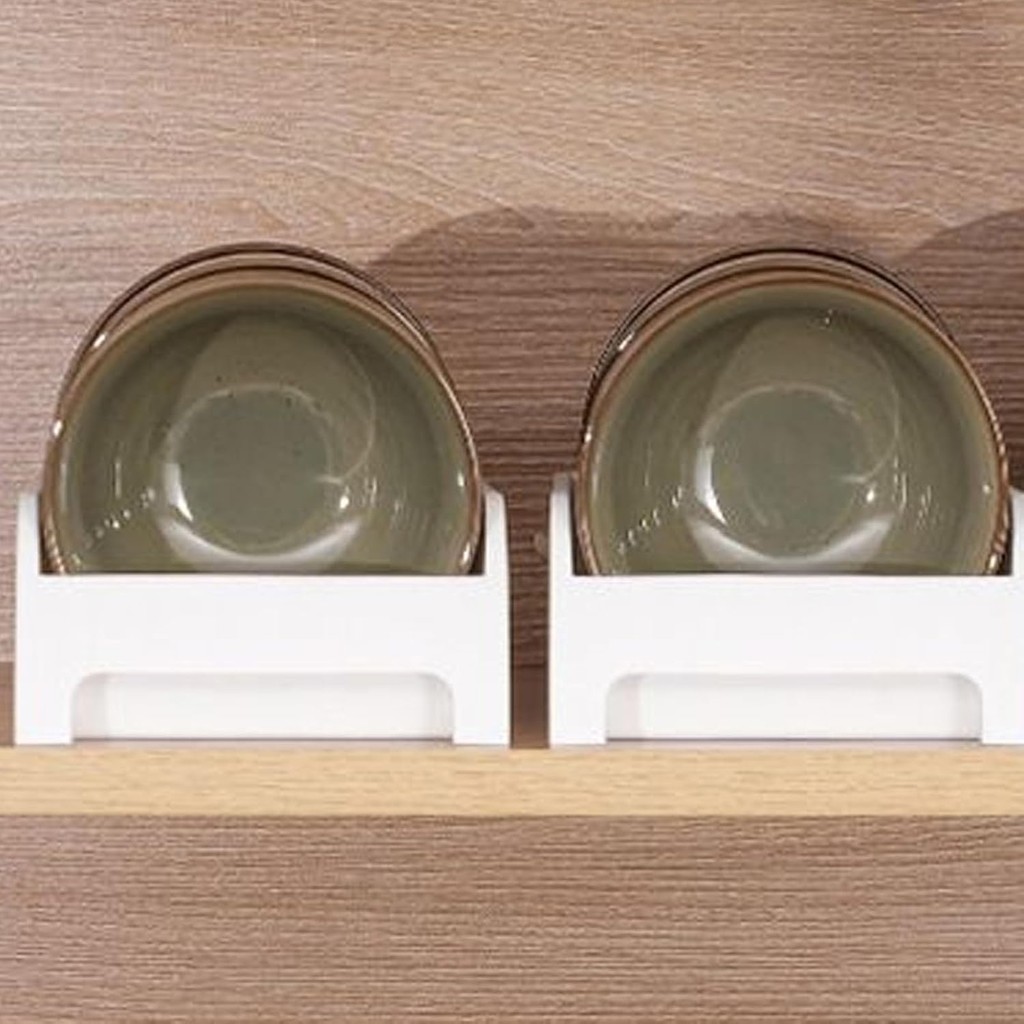 Dish Storage Rack for Kitchen, Plastic Dish Drying Rack, Japanese Style ...