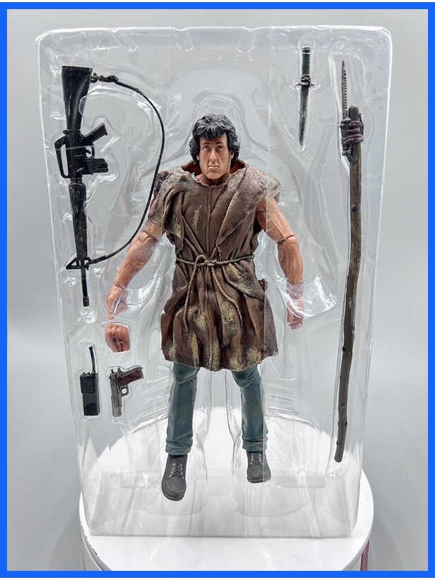 ☪ ☾ Unang Blood Ron Kim John J.R Rambo Action Figure Special Forces ...