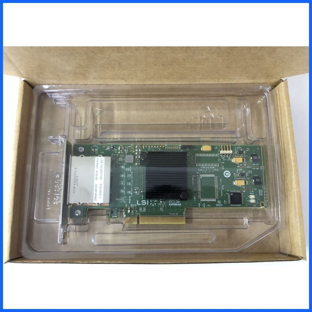 LSI 9200-8e 6Gbps 8-lane external SAS HBA IT Mode ZFS FreeNAS unRAID ...