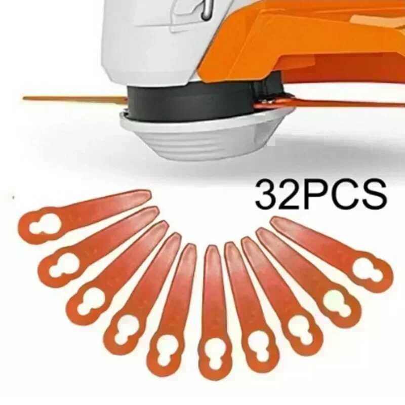 32 3 × 3F Plastic Cutter Blades For Stihl Polycut 2-2 FSA 45 Lawnmower ...