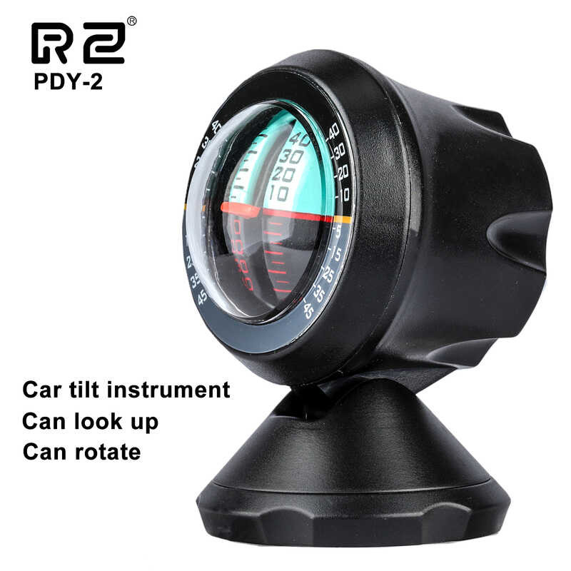 RZ Portable Angle Slope Car Vehicle Incometer Indicator Gradient BaTool ...