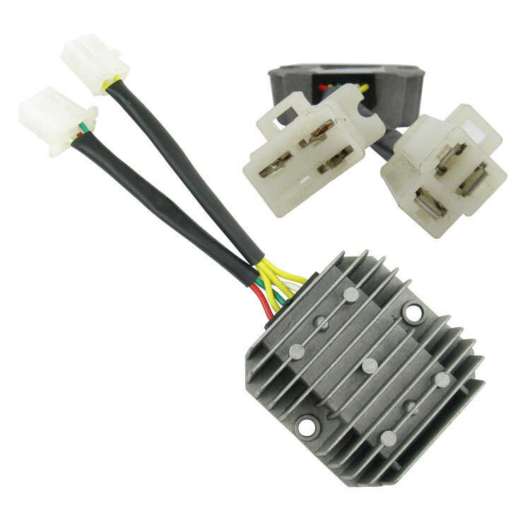 Motorcycle Rectifier Gy6 150 Full Wave 250 DC Three-Phase 6-Wire ...