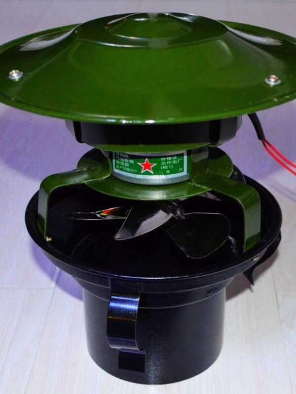 Large Airflow Civil Chimney Extension Extractor Fan Rural Fire Pit ...