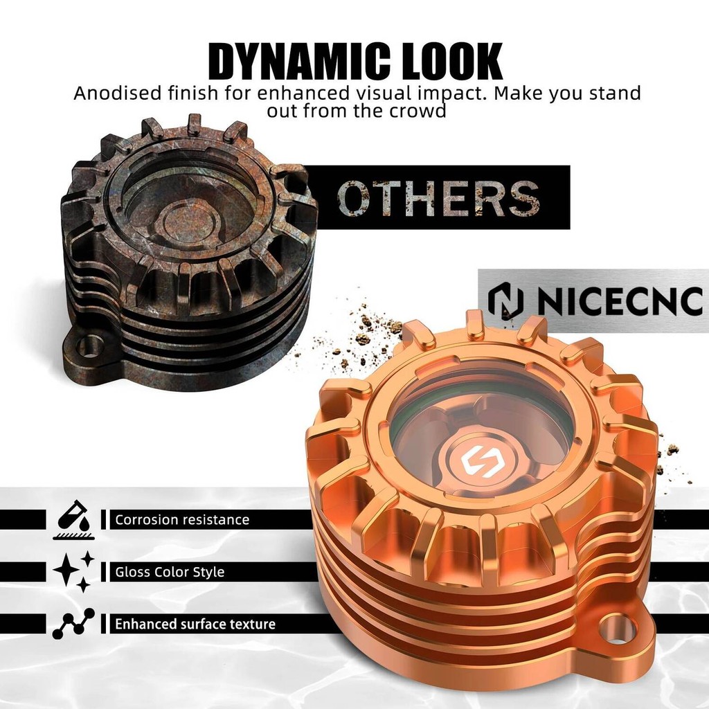 Oil Engine Filter Cover For M 690 Enduro/R SMC/R 2012-2024 Husqvarna ...