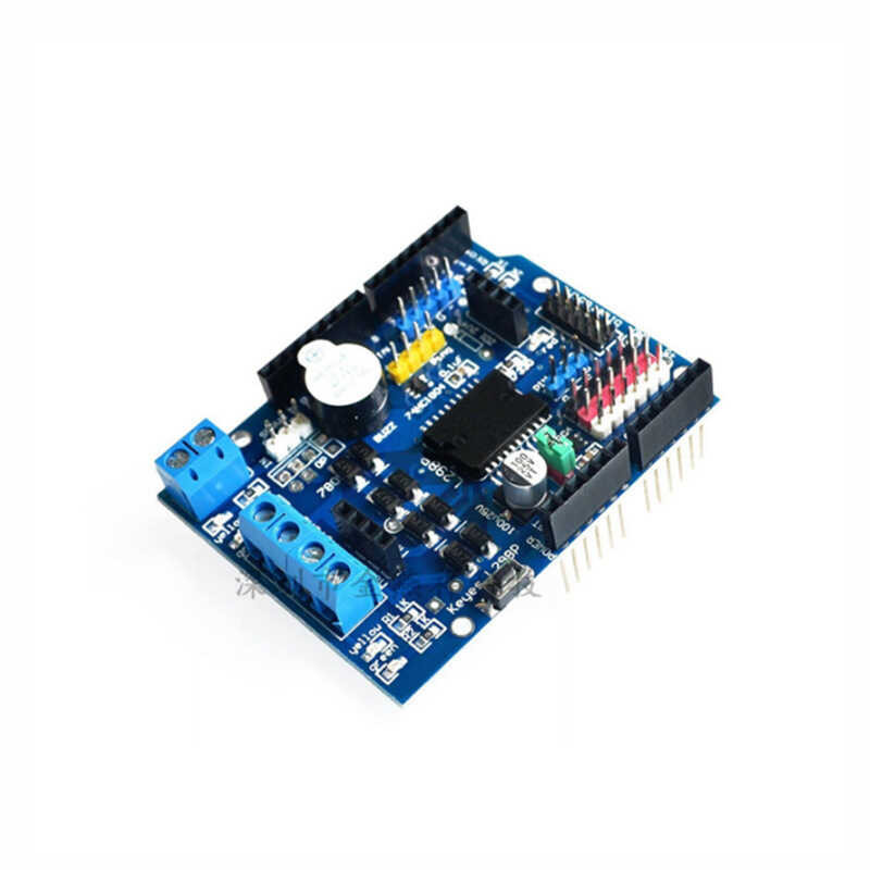L298P Motor Shield Stepper DC Motor Driver Module Driver Expansion ...
