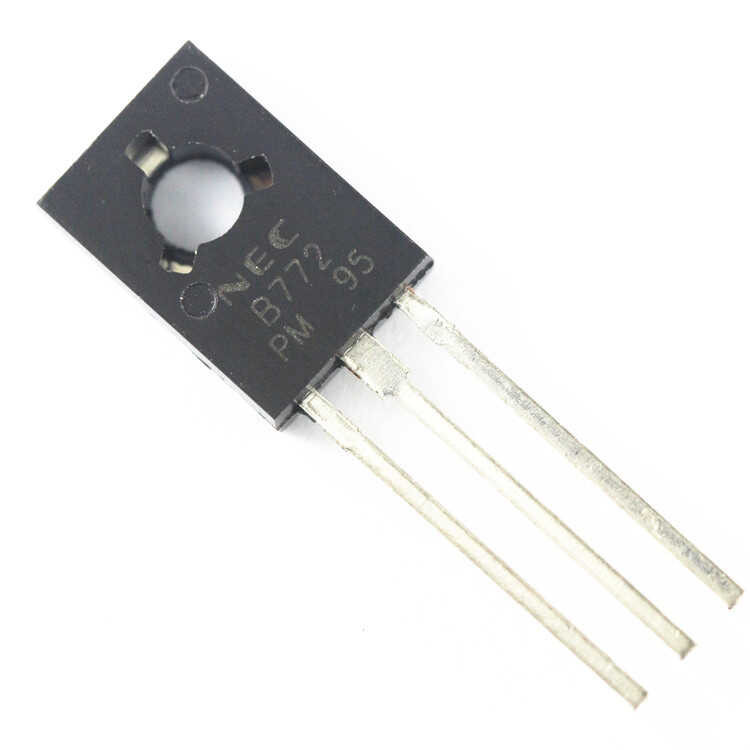 Chanzon 20 Stück B772 PNP Transistor – TO-126 – -3A, -30V – Für DIY-Elektronik