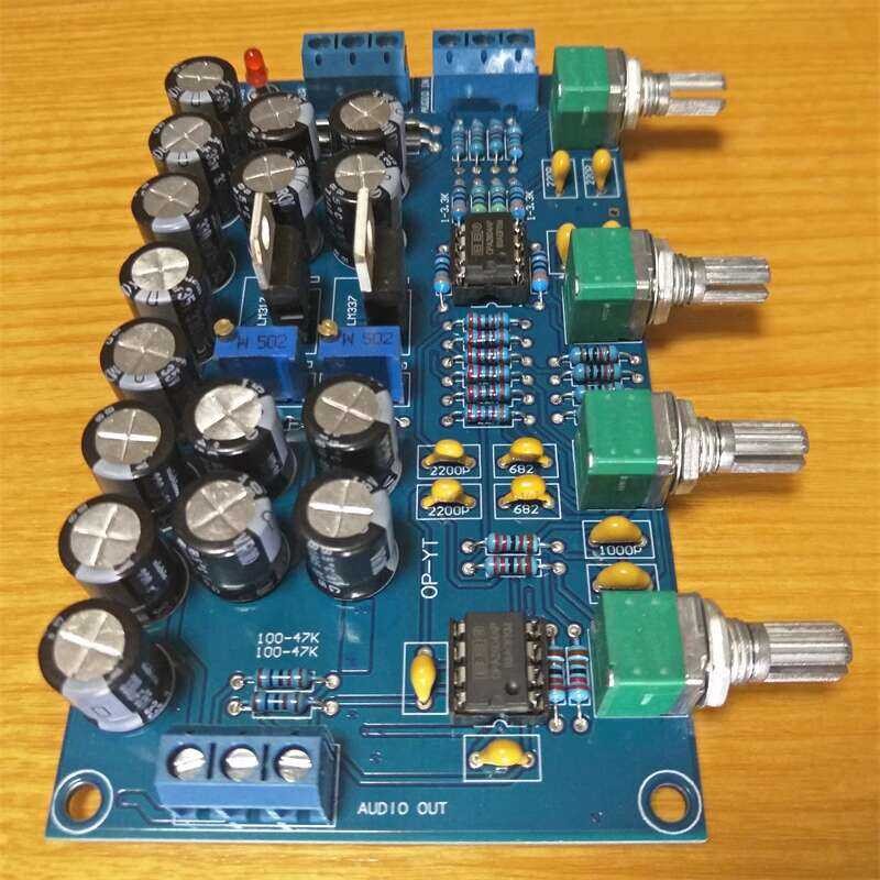 ♣ HIFI Board OPA2604 Audiophile Op Amp AD827 Preamplifier 5532 Tone ...