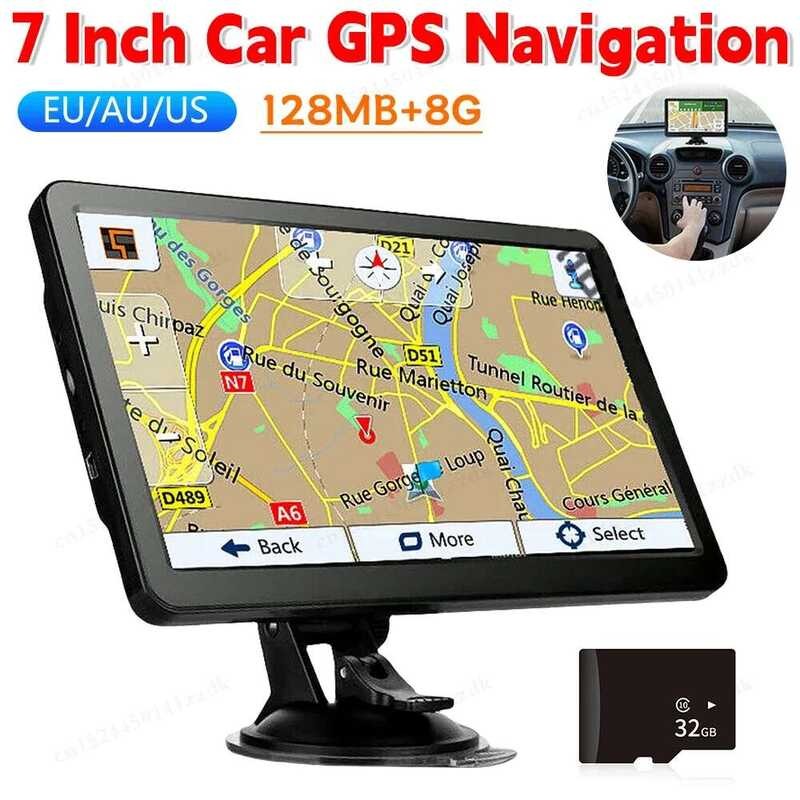 Inch COD Car Maps Navigation System For Universal Cars GPS Navigator ...