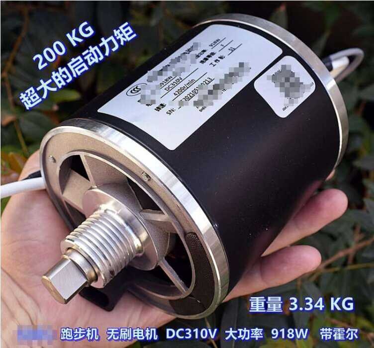 High Power Treadmill Brushless Motor DC310V 4200 RPM External Rotor ...