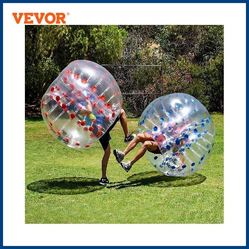 VEVOR Inflatable Bumper Ball 4 FT / 1.2M Diameter Bubble Soccer Ball ...
