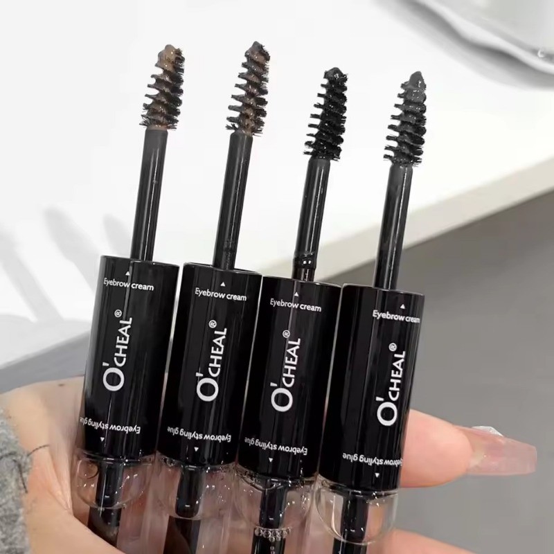 Double-ended Dye Eyebrow Styling Gel - Quick Drying Eyebrow Makeup ...