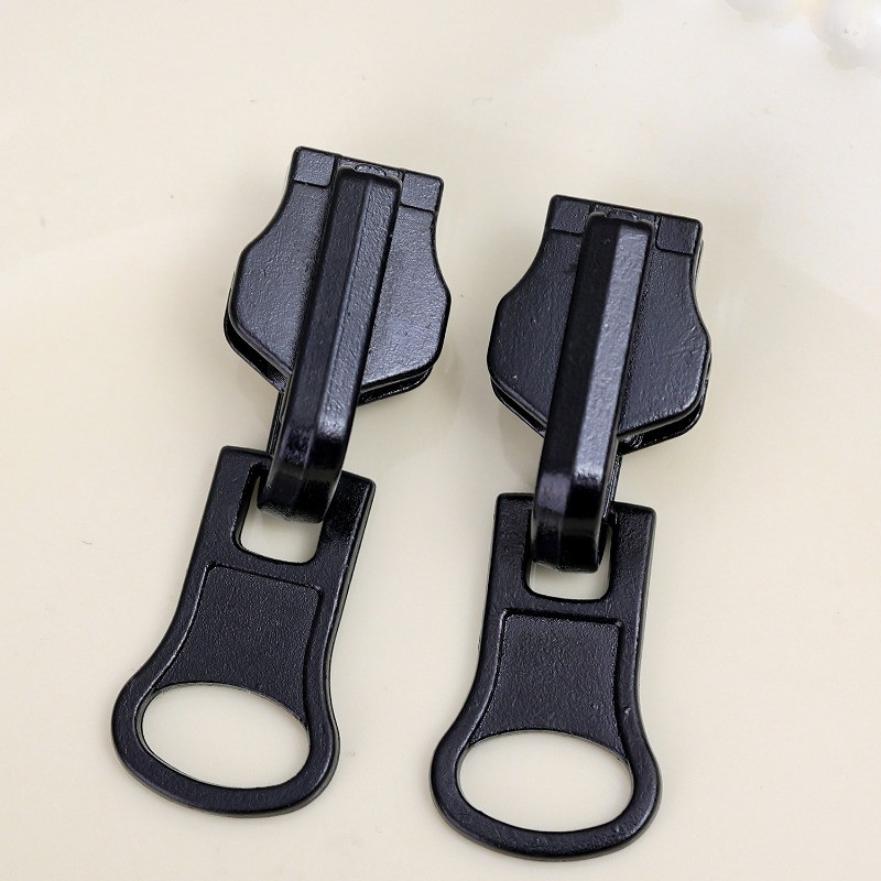 6Pcs Universal Instant Zipper - Double Sided Rotating Rail Zipper Head ...