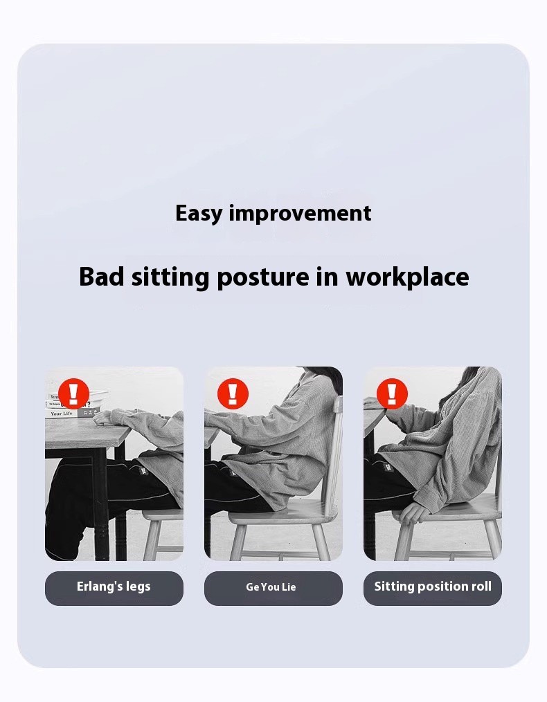 Posture Corrector Chair Lumbar Back Support Maternity Cushion Curable ...