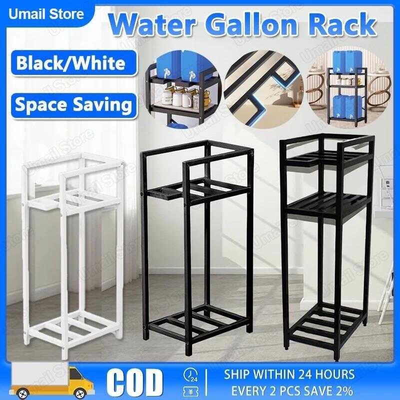 2/3 Layer White/Black Water Rack Water Container Rack And Water Tank ...