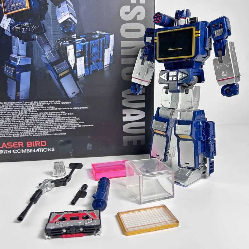 THF 3 Transformation ∫ Soundwave Six Tape Troop G1 Mindwipe Rumble ...