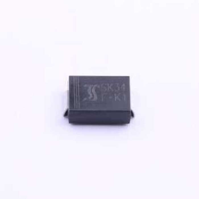 EMSea Lot 50 Diodes Schottky SK34 40V 3A SMA – Idéales Panneaux Solaires, PCB, Redressement Haute Fréquence