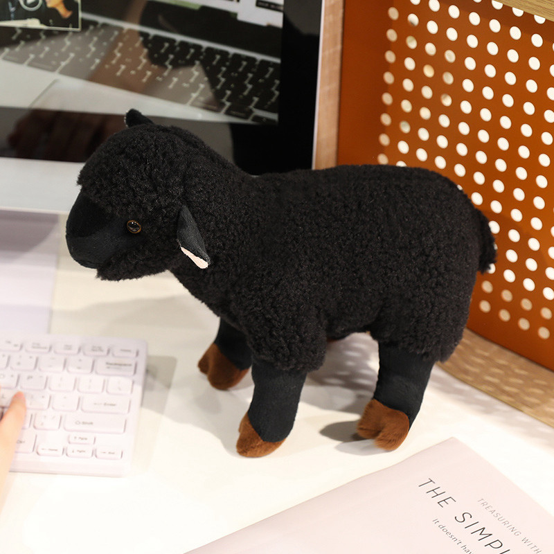 PLUS High Quality Artificial Sheep Wool Toy Pendant Fun and Cute Sheep ...