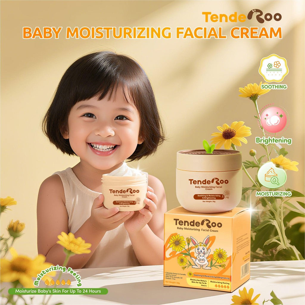 Tenderoo Baby Body lotion+Facial Cream Skin Care Set Avocado Plant ...