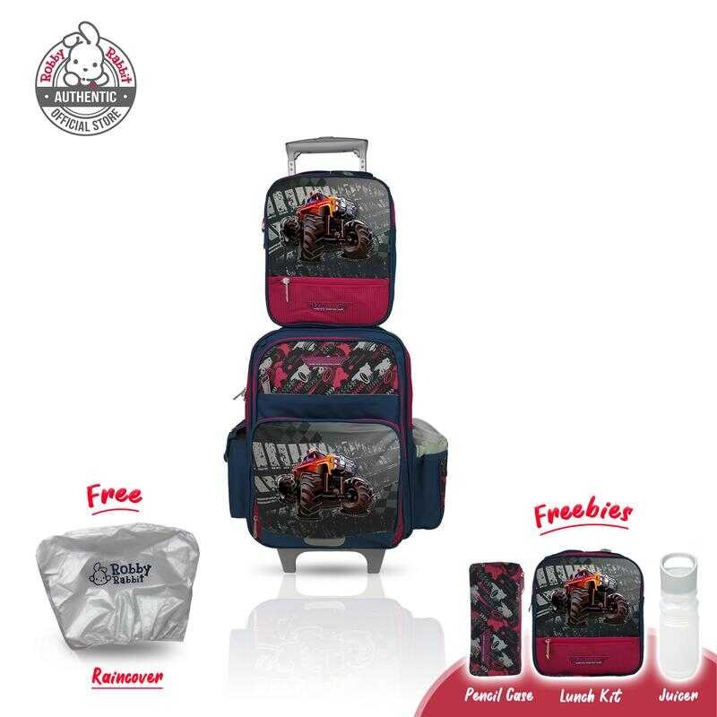 Robby Rabbit Fast Car-1 14 Inch Soft Trolley Wrr | Shopee Philippines