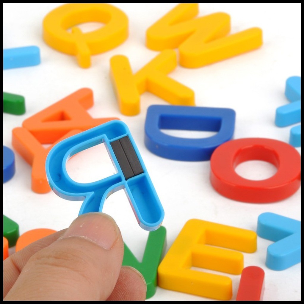 89PC Magnetic Letters Alphabet Numbers Math Symbols Magnet Sticker ...
