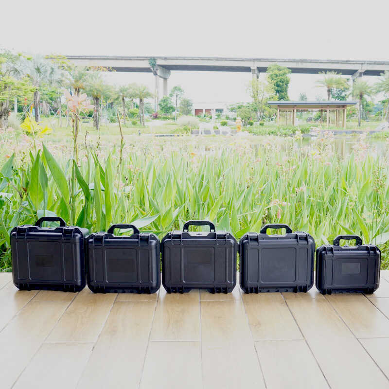 PP Plastic Hardware Toolbox Portable Safety Precision Instrument ...