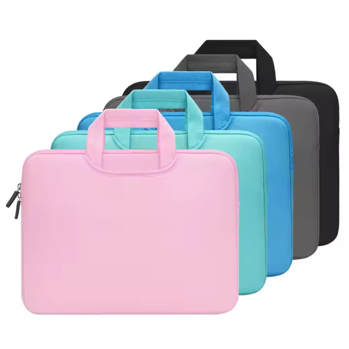 High end laptop bag 13/14/15.6-inch zipper soft cover, briefcase ...