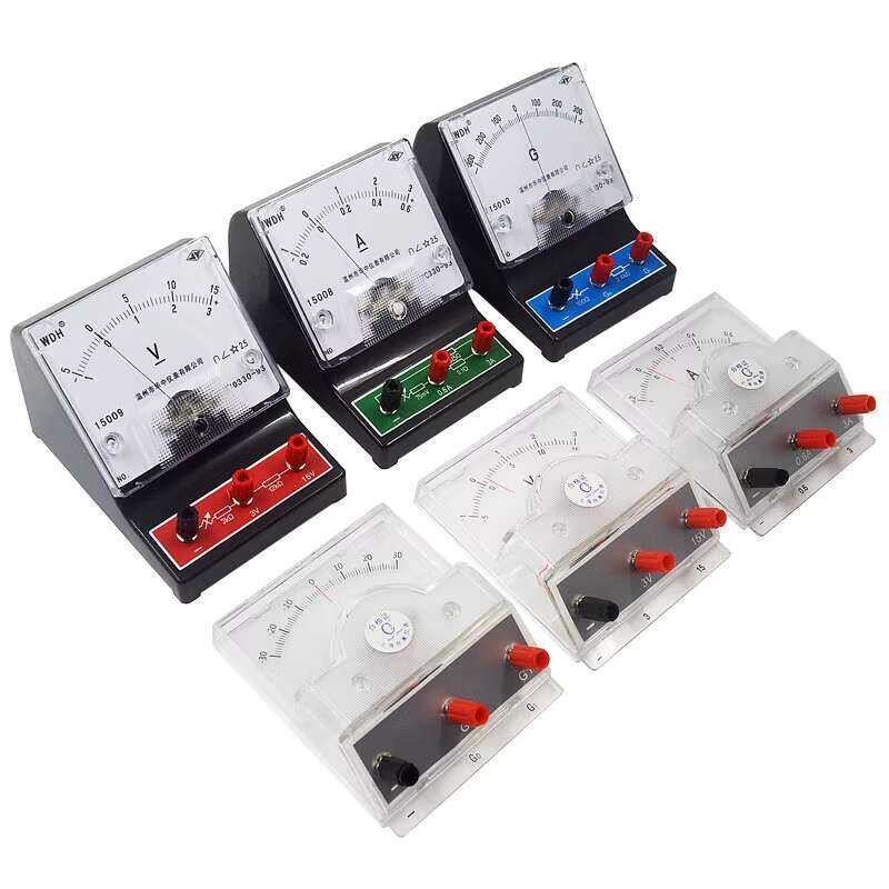 DC Current Voltage AC Ammeter Micro Ampere Projection Meter Sensitive ...