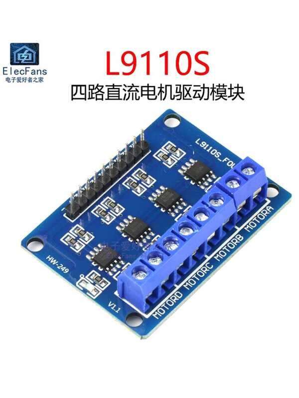L9110S Four-Channel DC Module 2-Channel Stepper Motor Driver Board for ...
