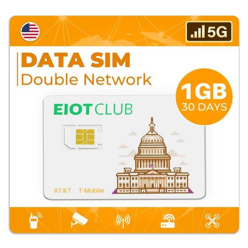 G Global LTE Esim EIOTCLUB USA GB DAY Cellular Support AT T And Mobile ...